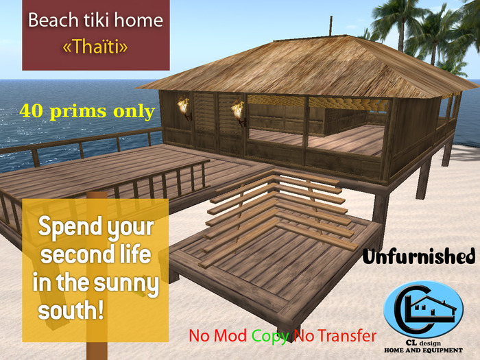 Home Bungalow CL Design Low prims