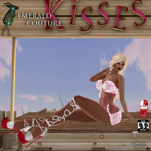 EC Sending Kisses White [Wear Me]