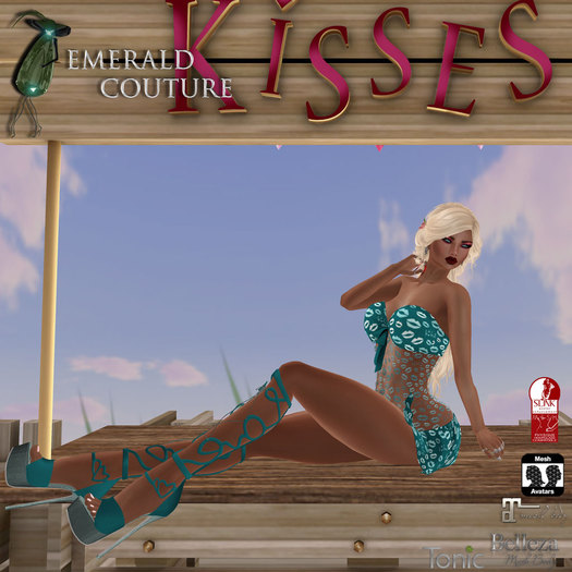 EC Sending Kisses Teal [Wear Me]