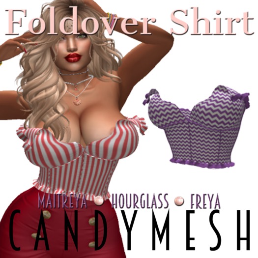 Foldover Chevrons box