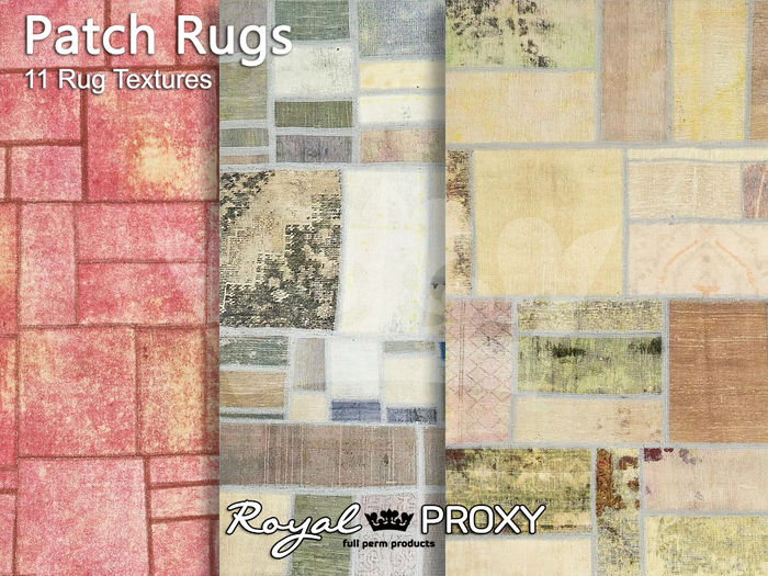 RP - Full Perm Textures - Patch Rugs