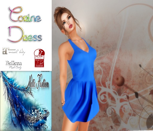 .:M.F:. Corine Dress Blue