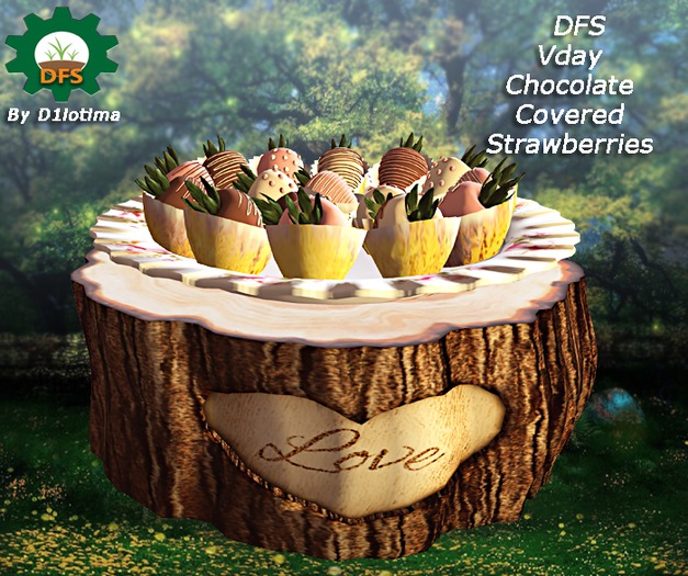 DFS Vday Chocolate Covered Strawberries (Rare)