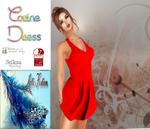 .:M.F:. Corine Dress Red