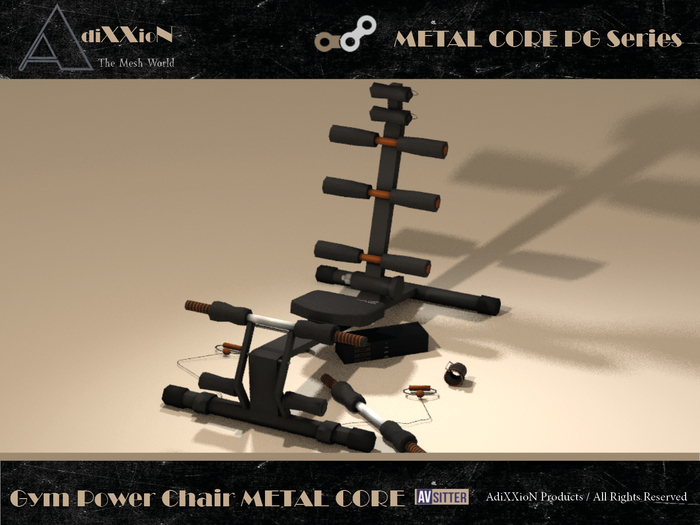 Gym Power Chair Metal Core PG BOX