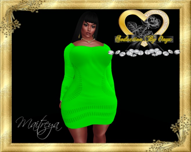 SHIFT DRESS GREEN 1