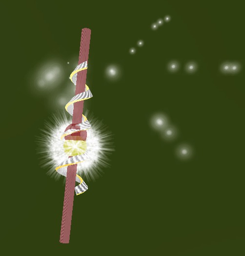 Tiny Particles Wand Torch Fantasy