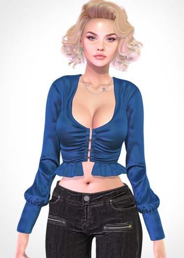 [Azuchi] Sophee Top *Maitreya* Blue