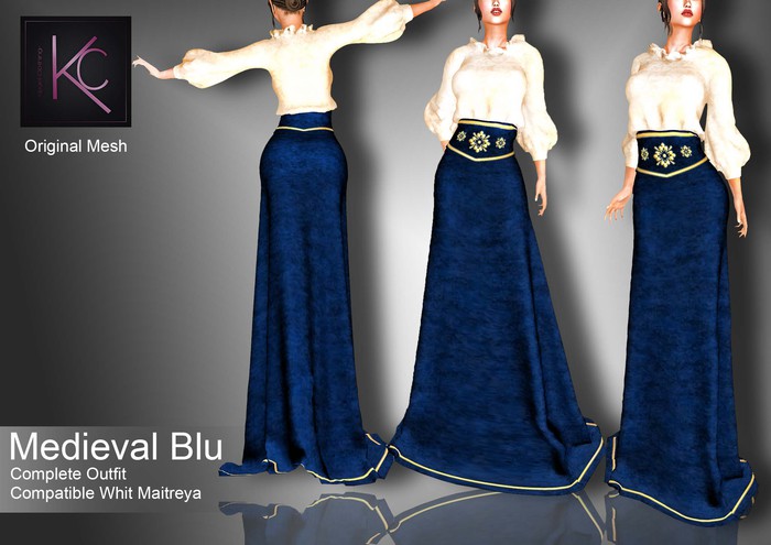 Kegel Clothing Medieval Blue