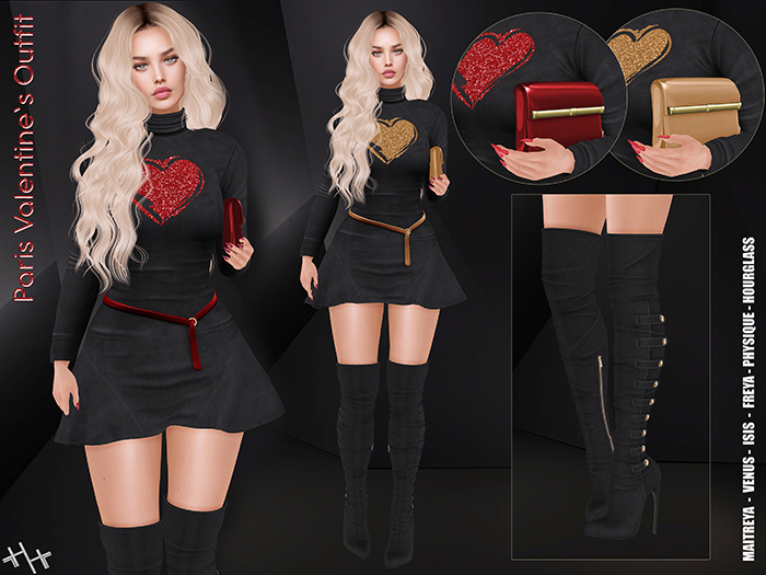 [hh] V-DAY PROMO!!! Paris Valentine's Outfit