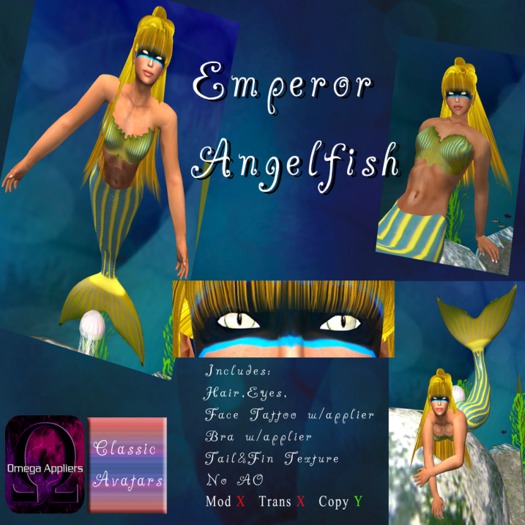 MurTails Emperor Angel Fish