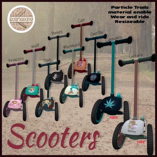 [Boomerang] - Scoot Around - Mermaid Box