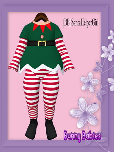 |Bunny Babies| - SantaHelperGirl (Christmas)