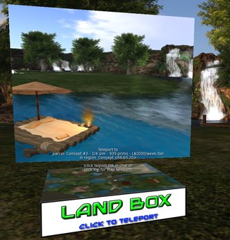 Land Boxed Second Life Marketplace - Dvandva Land Box