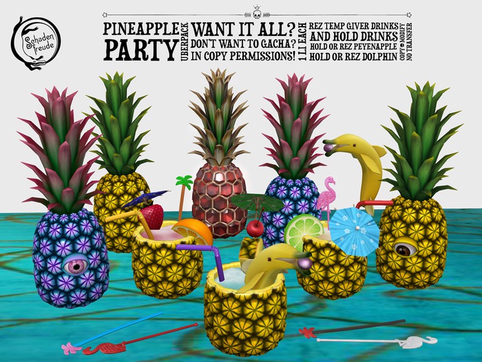 Schadenfreude Pineapple Party Uberpack