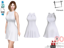 Dae Obj FBX Women's Jewel Neck Mini Sweetheart Dress Slink, Belleza, Ocacin Standard, Maitreya