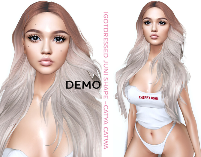 igotdressed JUNI shape catya catwa DEMO