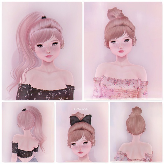 pr!tty - Julia - [Pastels] -Ponytail-