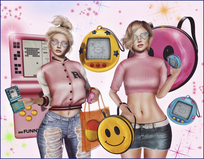 Luas 90s Remember - Crop Top Pink