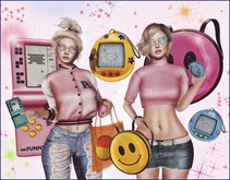Luas 90s Remember - Crop Top Pink