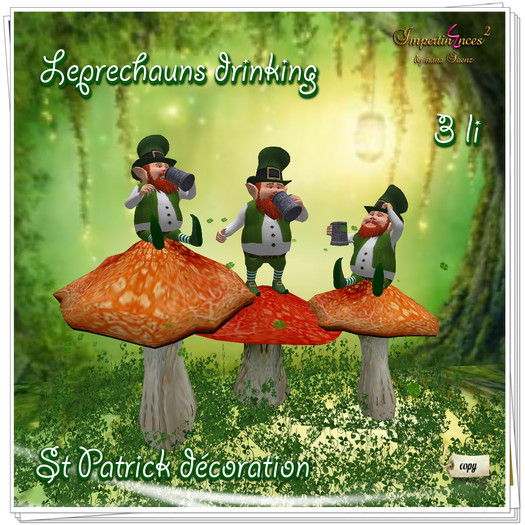 leprechauns drinking