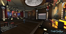 Guitar Shape Club Music Venue - Nightclub - Furnished - Stage - Bar
