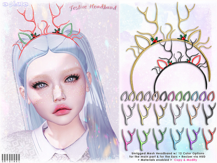 [ bubble ] Festive Headband