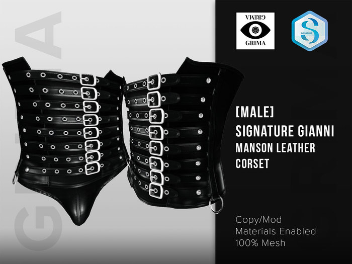 GRIMA: Manson Corset [Gianni] Boxed