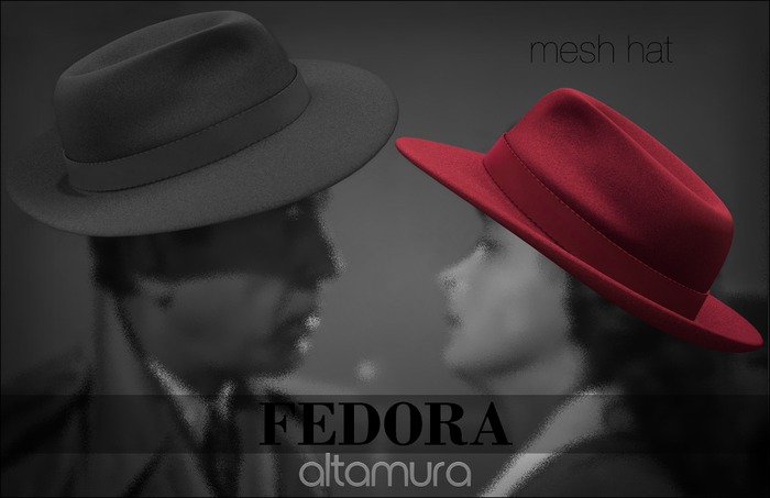 ::AG::: "FEDORA" Mesh Hat