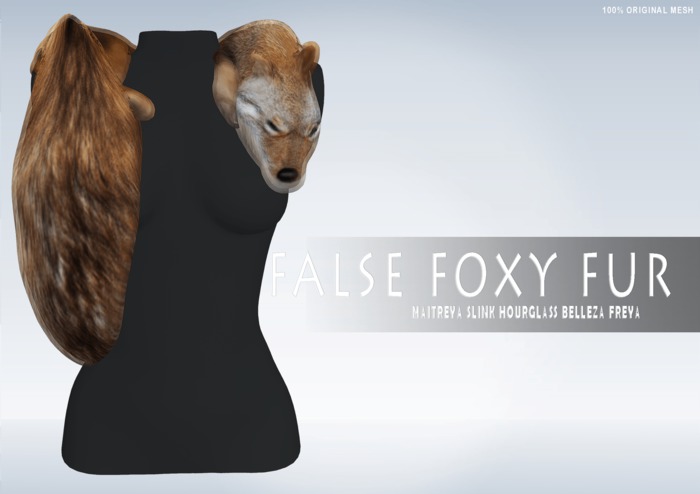 iS False Foxy Fur GINGER