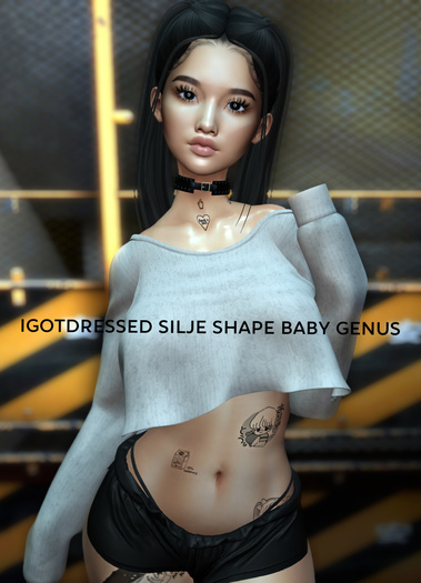 igotdressed SILJE Shape -BABY GENUS HEAD