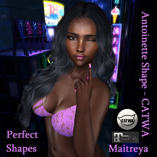 *PS* - Antoinette Shape - For CATWA Lona head