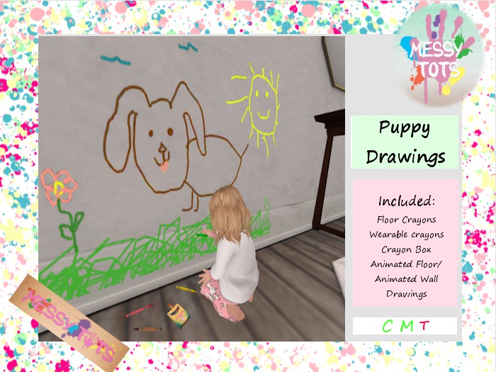 {MT}Dog Drawings (Attach Hud)