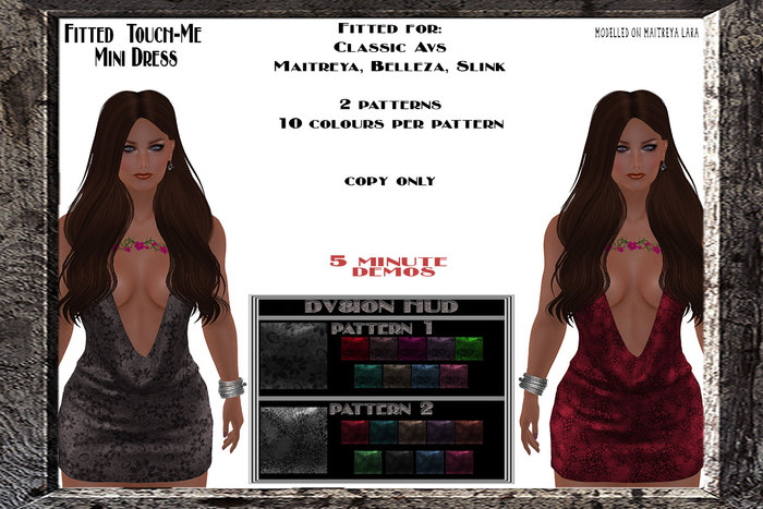 Fitted-Touch-Me Dress  DEMO