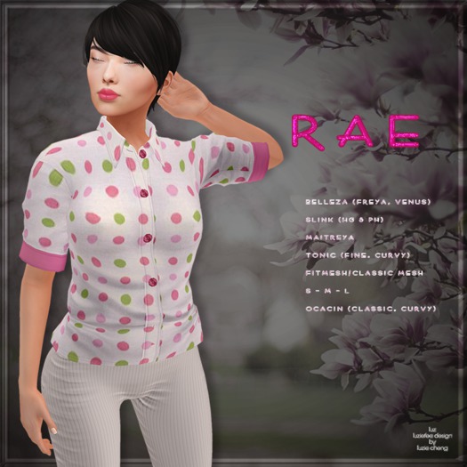 LUZ - Rae pink green - box