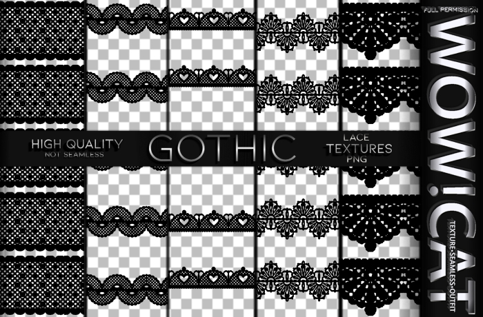 TEXTURE WOW!CAT LACE PACK 48