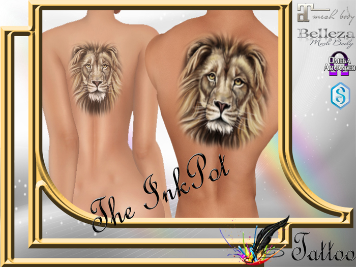 The InkPot~Lion#1 Tattoo