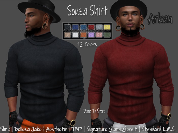 .::Arkan::. Souza Shirt + Fitmesh