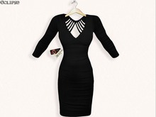 Eva Dress -DEMO- (W/HUD) Slink-Belleza-Maitreya-FitMesh .:Eclipse:.