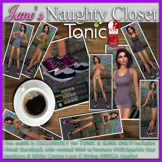 Jane's - Exclusive Racerback Tennis Mini