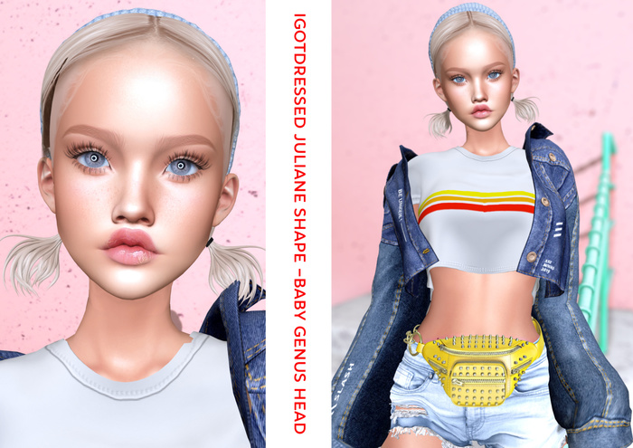 igotdressed Juliane Shape -BABY GENUS HEAD
