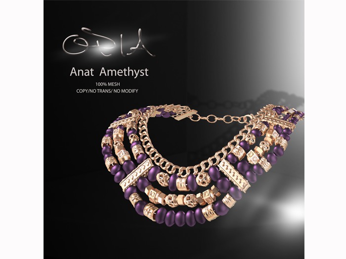 OPIA Anat Necklace Amethyst