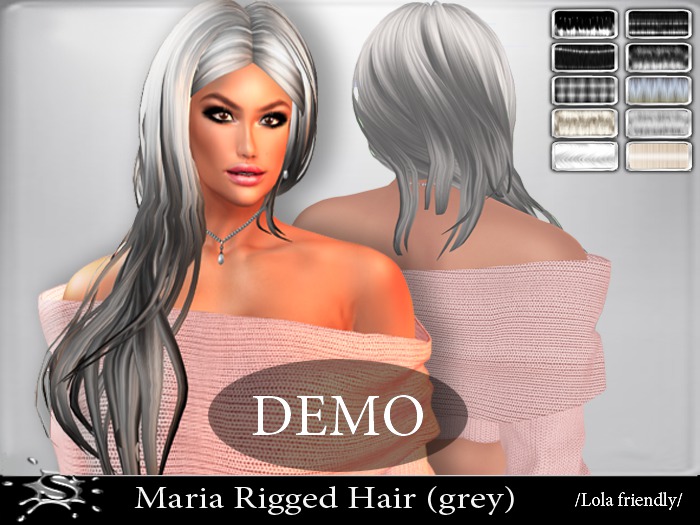 S-Maria hair grays-DEMO