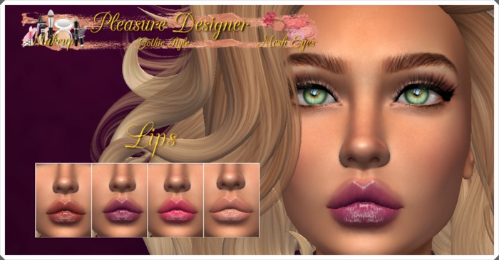 Pack 4 Lips Gloss