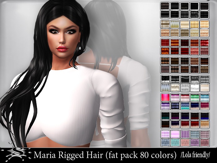 S-Maria hair Fat pack-80 colors 