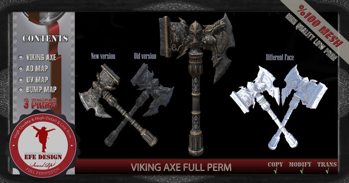 Viking Axe Full Perm ADD