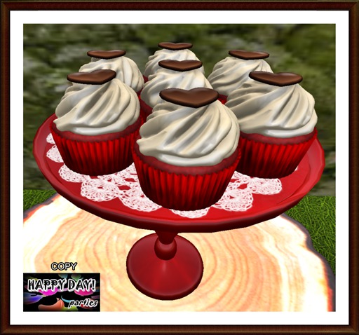 Valentines - Cupcake Stand - Choco