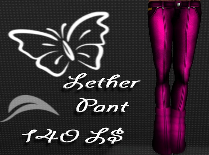 S.D.Design *Lether pant pink* 