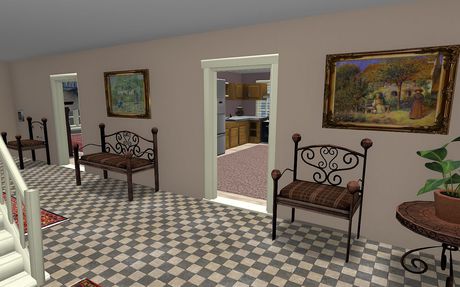 Second Life Marketplace - BOXED Hallway Furniture Manor House