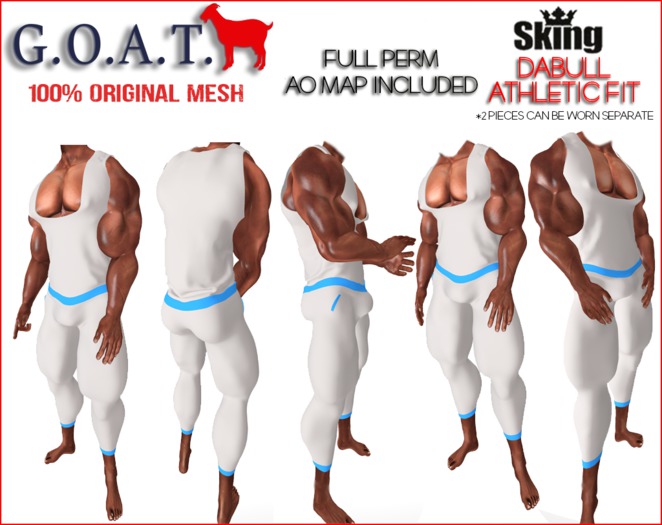 G.O.A.T. SKING DABULL ATHLETIC FIT FULL PERM